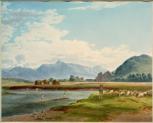 View of Kriváň from the Bela Bridge near Hrádek